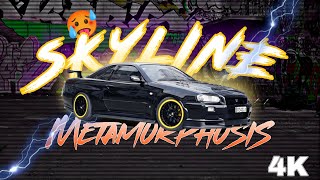 Skyline r34 edit 4k | GTR skyline edit | nissan skyline gtr r34 drifting edit