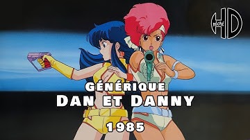 Générique de Dan et Danny (Dirty Pair)(ダーティペア) - 1985 - HD - NCOP