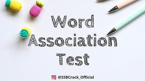 Word Association Test 04 with sample sentences | #WAT #SSBcrack #ssbcrack_official #army #UPSC |