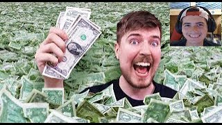 Mrbeast If You Can Carry $1,000,000 You Keep It Reaction!