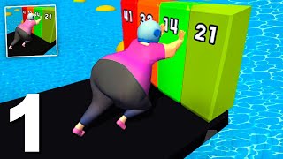 Fat Pusher Game - New Max Level Gameplay ( Android , ios ) Update Level #1 screenshot 3