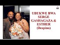 Serge gashagaza  esther despino church wedding