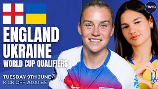Live | England vs Ukraine | Women's European Qualifiers 2027