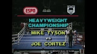 Mike Tyson vs Joe Cortez - US Junior Olympics - Amateur Boxing - 6-27-1981