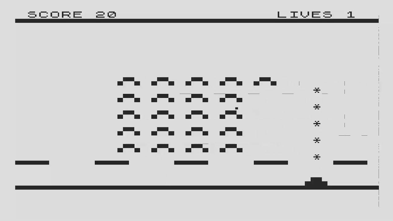 Als Alfred Hitchcock's Birds SPACE INVADERS CLONE nl SINCLAIR ZX80 ZX 80 ZX81 ZX 81 Science of Cambr