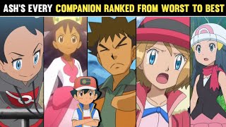 Ranking Ash's all Companions from worst to best|Ash's all Friends ranking worst to best|