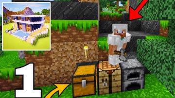 Craft world - Survival Gameplay Walkthrough Part 1 | Craft World - Master Block 3d