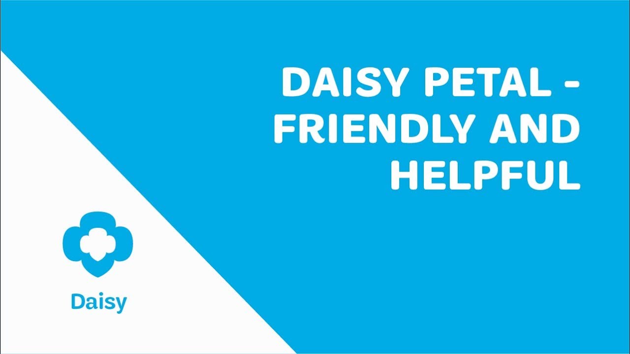 Daisy Petal Friendly and Helpful YouTube