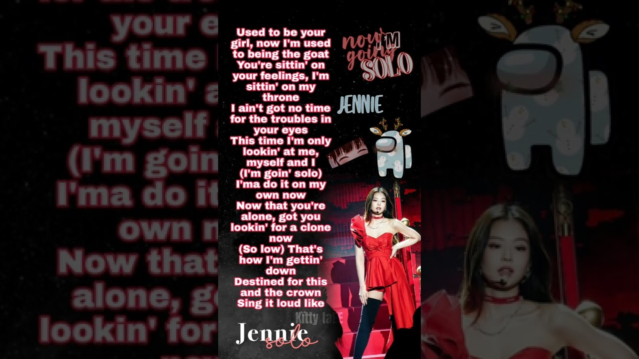 Jennie Solo rap lyrics