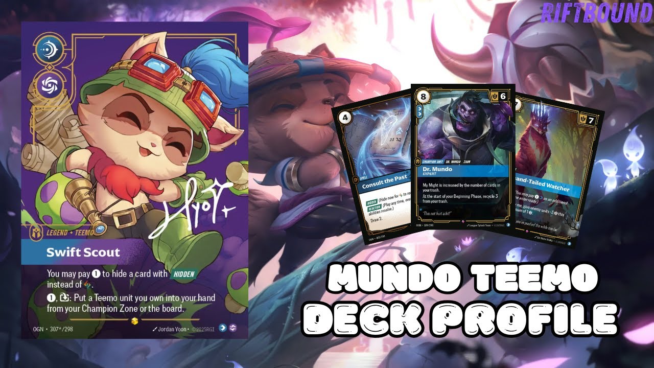 Mundo Teemo Deck Profile & Guide | Riftbound TCG
