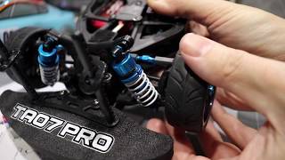 How To Sand And Seal Carbon Fiber Rc Parts - Tamiya Ta07 Pro Hop Ups Install - Netcruzer Rc