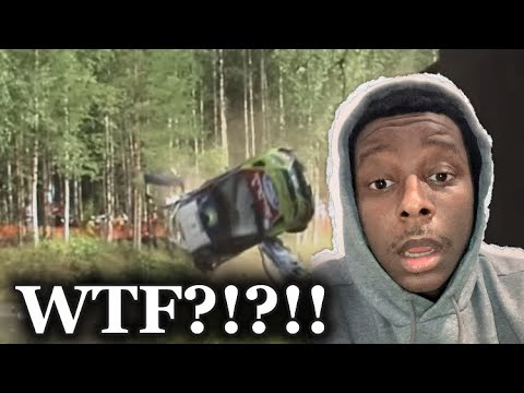 What Did I Just Watch??? Reacting To Top 10 Biggest WRC Crashes Ever