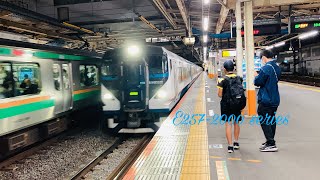 E257系2000番台 NA-32編成 臨時特急踊り子 大船駅通過