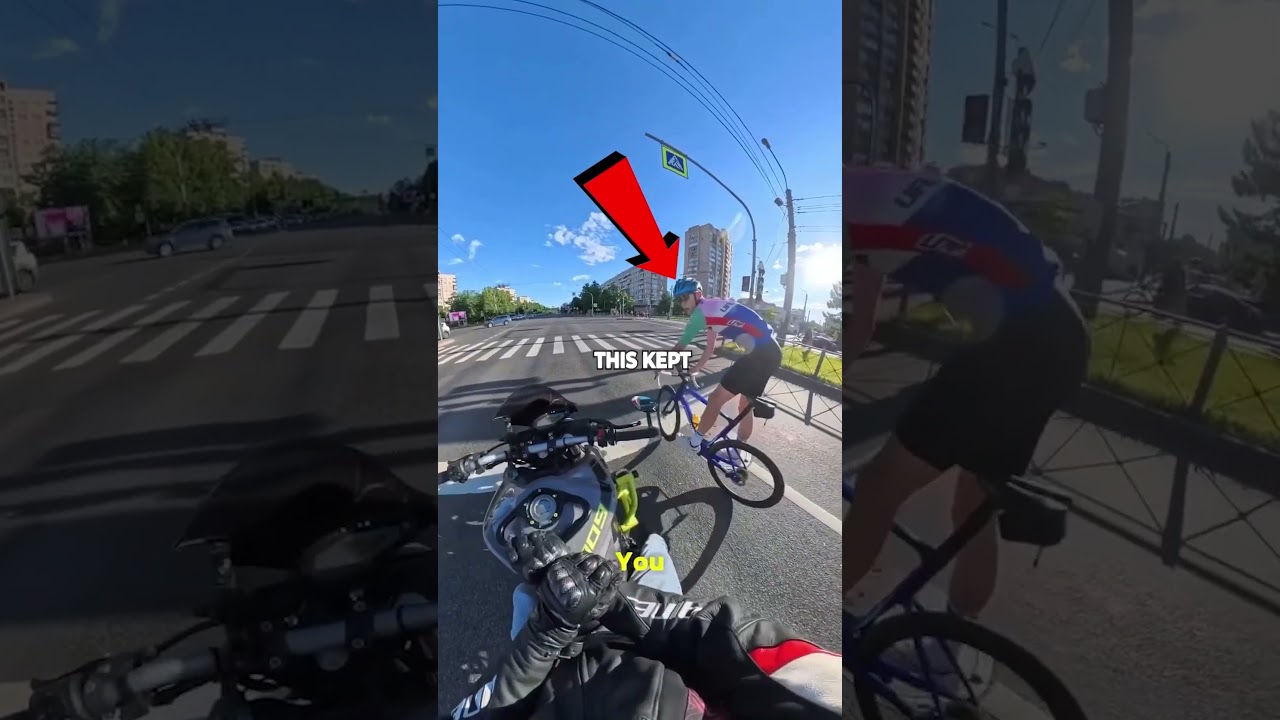 Bike Rider Is Still Confused #shorts
