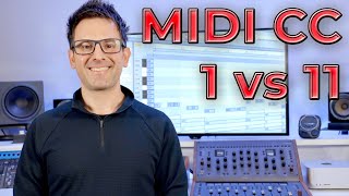 MIDI CC 1 vs 11 for Virtual Instrument Libraries featuring Softube Console 1 Fader screenshot 1