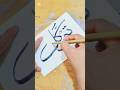 Calligraphy Art Masterpiece #art #calligraphyart #howtodraw #calligraphy #make #shorts #shortvideo