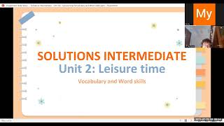 PK2305024 - 020723 - SOLUTIONS ELEMENTARY - Unit 2: leisure time