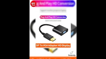 DisplayPort to VGA Adapter 1080P Male to Female Converter