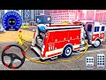 Fire Truck Rescue Sim 3D - 911 Emergency Hero Saves The City 🚒🔥 (Android Gameplay)