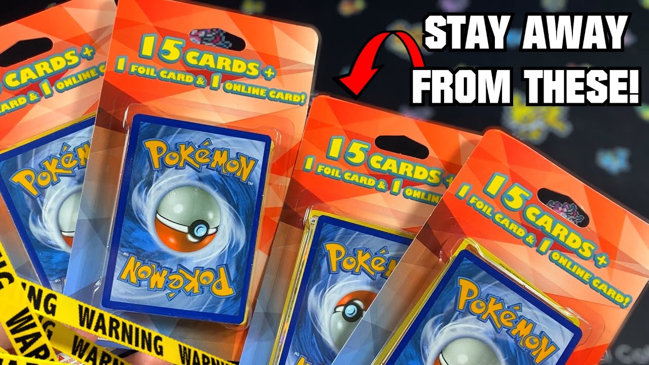 *PLEASE DON'T BUY THESE* Opening Strange Pokemon Card Packs I Found at