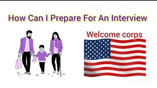 welcome corps certified and interview information #refugees #usa