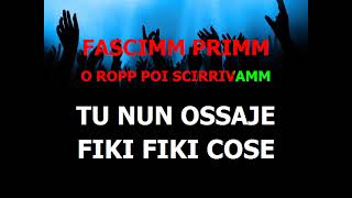 SALVO NICOLOSI FIKI FIKI KARAOKE