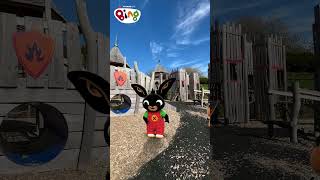 Bing is vooshing around Camel Creek! | #Shorts | Bing Shorts