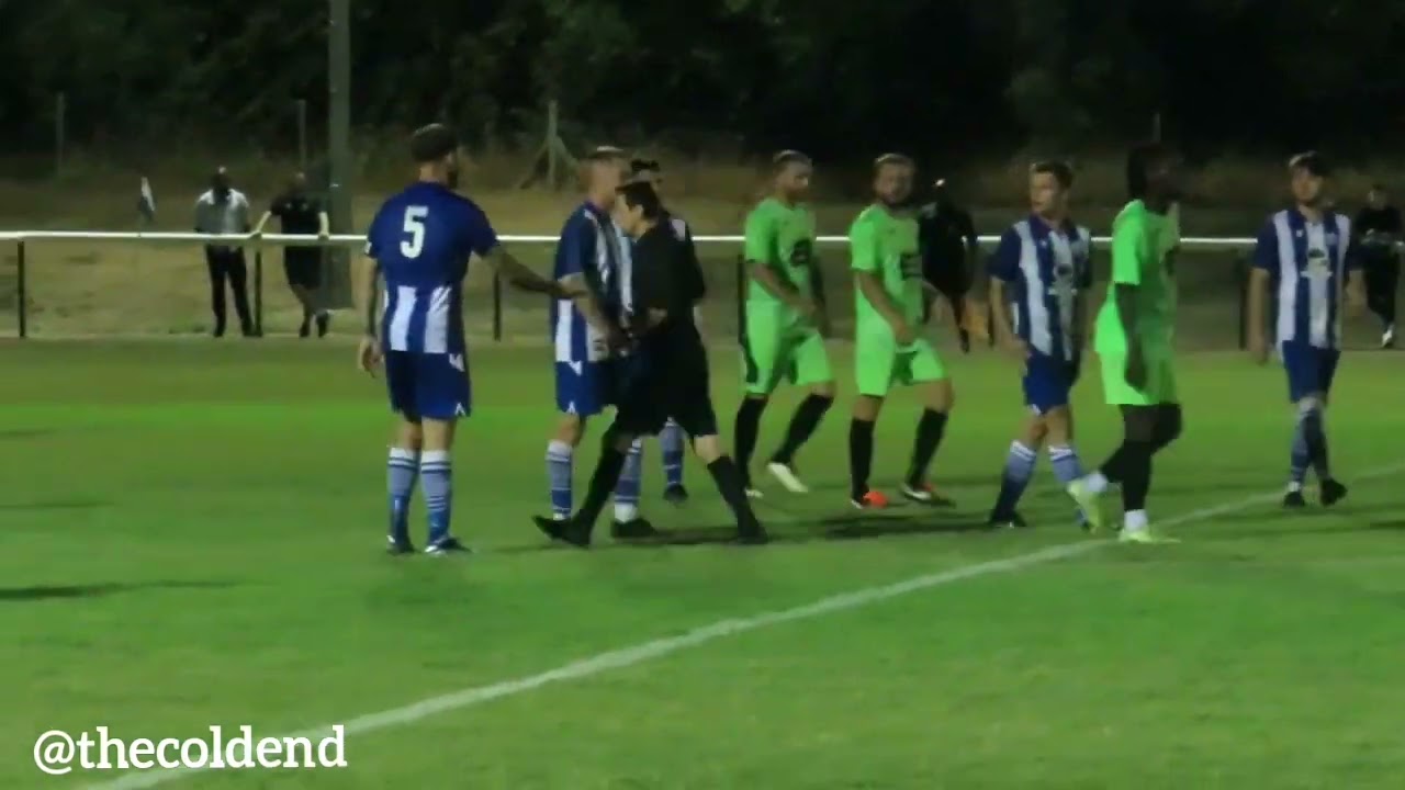 Southend Manor (at Shefford Town & Campton) 2nd penalty incident.