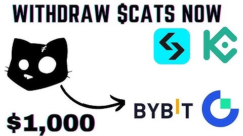 How To Withdraw Cats Airdrop Into Your Wallet | Bitget | Bybit | Gate.io | Kucoin | Crypto Updates 💰