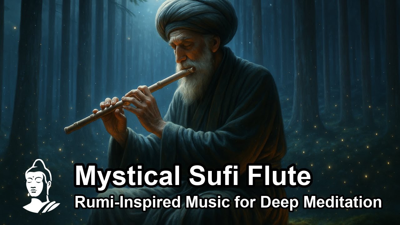Mystical Sufi Flute | Rumi-Inspired Music for Deep Meditation & Spiritual Awakening