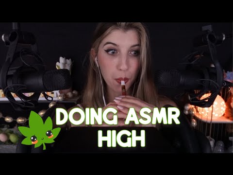 ASMR... but I’m HIGH 🌞 (Ear Play, Sensitive Whispers, Brain Scratching & More 💕)