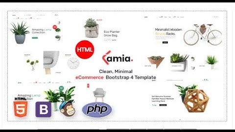 Lamia E-commerce Bootstrap 4 Template | Themeforest Templates