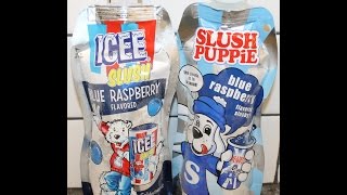 ICEE Slush vs Slush Puppie: Blue Raspberry Blind Taste Test