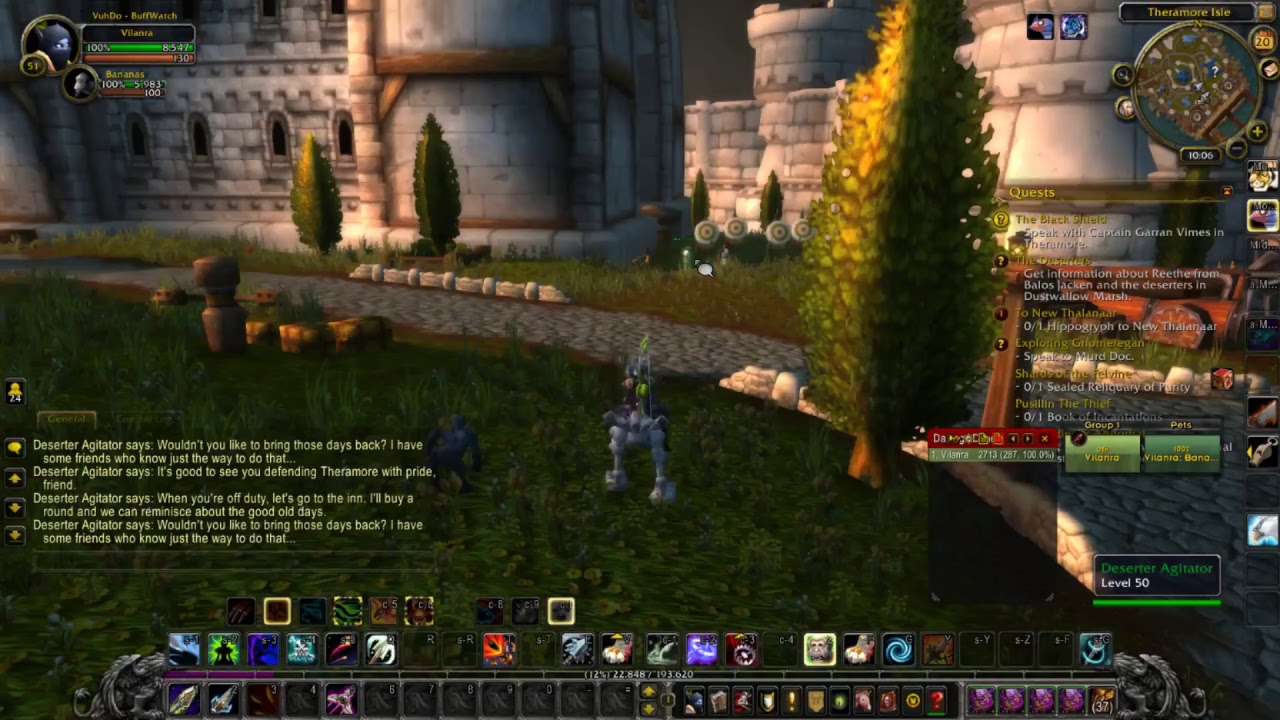 World of Warcraft: Void elf Leveling 1-110