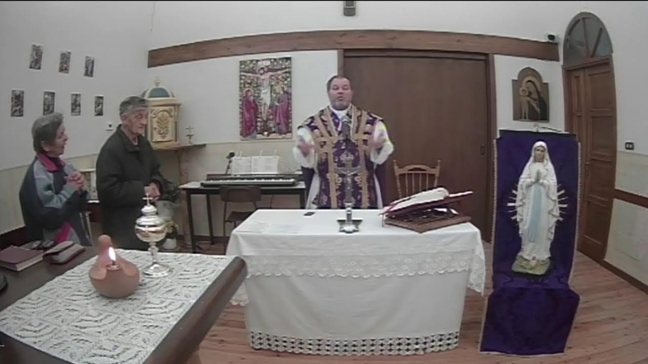 messa di giovedi 5 marzo 2026