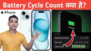 iPhone में Cycle Count क्या है? | What is Cycle Count in IPhone? | Battery Cycle Count Explained