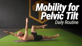 15 Minute Core and Mobility for Anterior Pelvic Tilt | No Talking