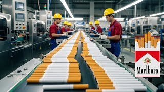 Full Process | Inside the Factory, How It’s Made: Marlboro Cigarettes, Coffee, Bourbon