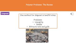 C1 10 Polymer Problems Higher and Foundation Tier Summary