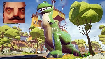 Hello Neighbor - My New Neighbor REX Act 3 Gameplay Walkthrough