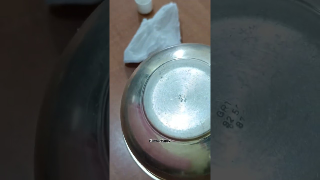 instant silver cleaner / silver shine/easy way 