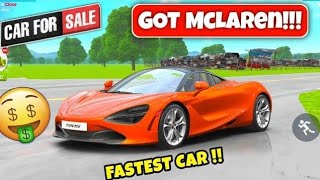 FINALLY ! 🥳 I GOT McLAREN IN CAR SALER SIMULATOR DEALERSHIP