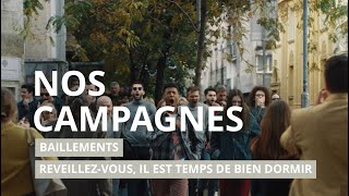 Bâillements Réveillez-Vous, Il Est Temps De Bien Dormir