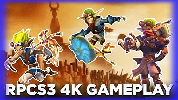 Jak and Daxter Collection 4K Gameplay RPCS3 PS3 Emulator
