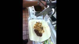 Taco bell cashier