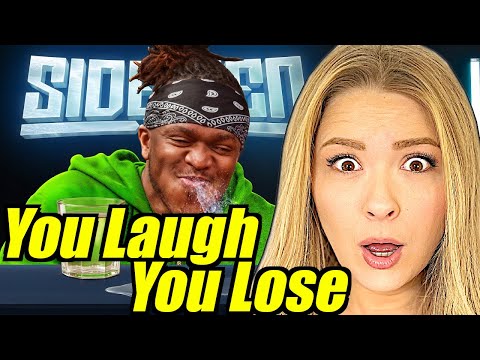 Americans React To Sidemen You Laugh You Lose Irl