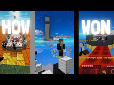 How I won