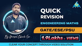 Quick Revision | Engineering Mathematics