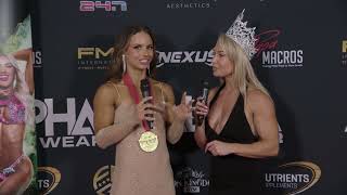FMG Australian Pro-Am 2024 Backstage Interview with Brie