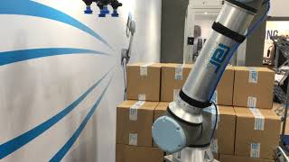 RARUK Automation Box Palletising with Universal Robots, EasyPalletizer and Robotiq Vacuum Grippers